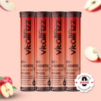 Vitallfizz ACV + L-Carnitine | Metabolism Booster | Zero Sugar | Fizzy Apple