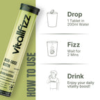 Vitallfizz Biotin | Zero Sugar | Matcha Lemon
