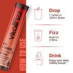 Vitallfizz ACV + L-Carnitine | Metabolism Booster | Zero Sugar | Fizzy Apple