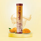 Vitallfizz ACV + L-Carnitine | Metabolism Booster | Zero Sugar | Fizzy Mango
