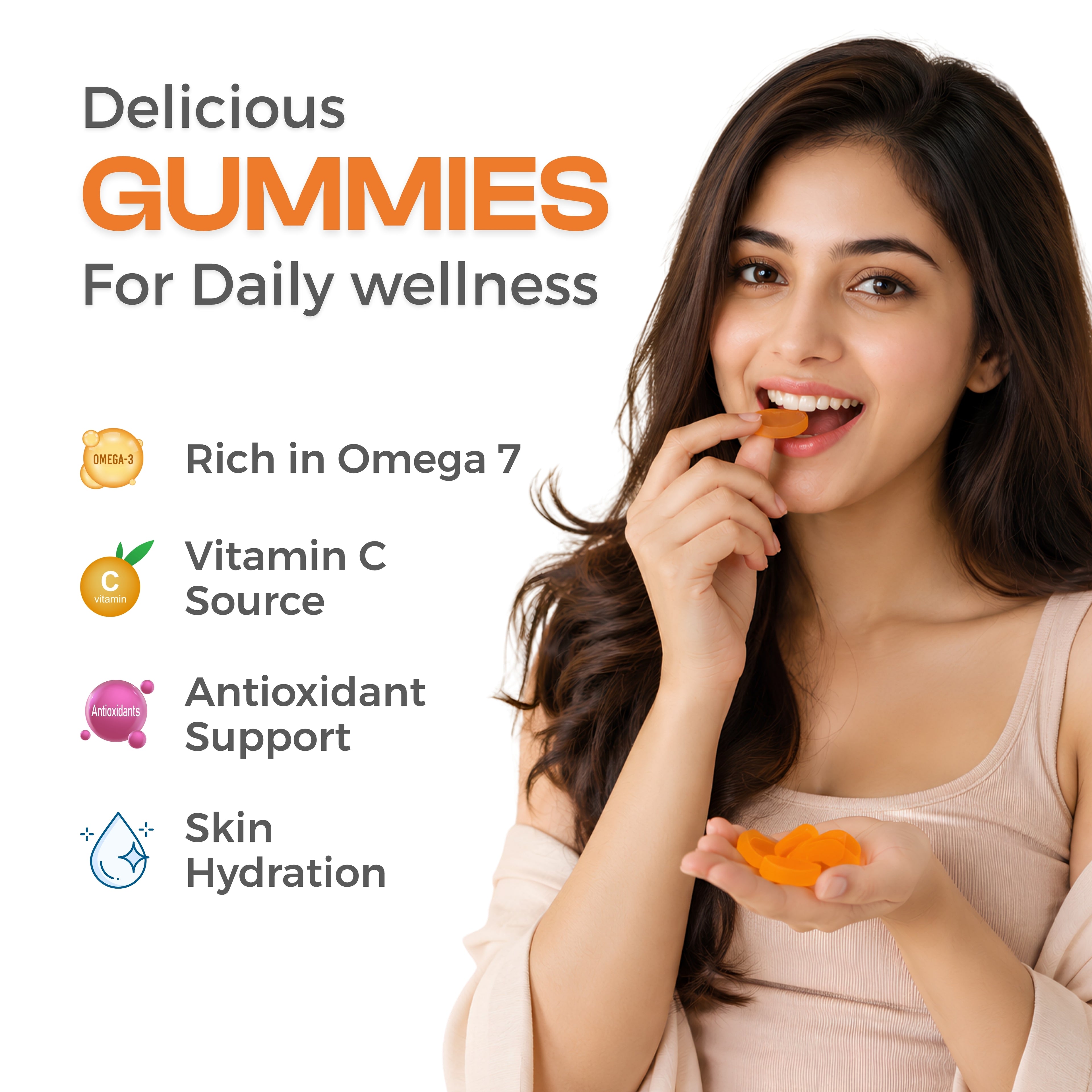 Vitalfizz Sea Buckthorn Gummies