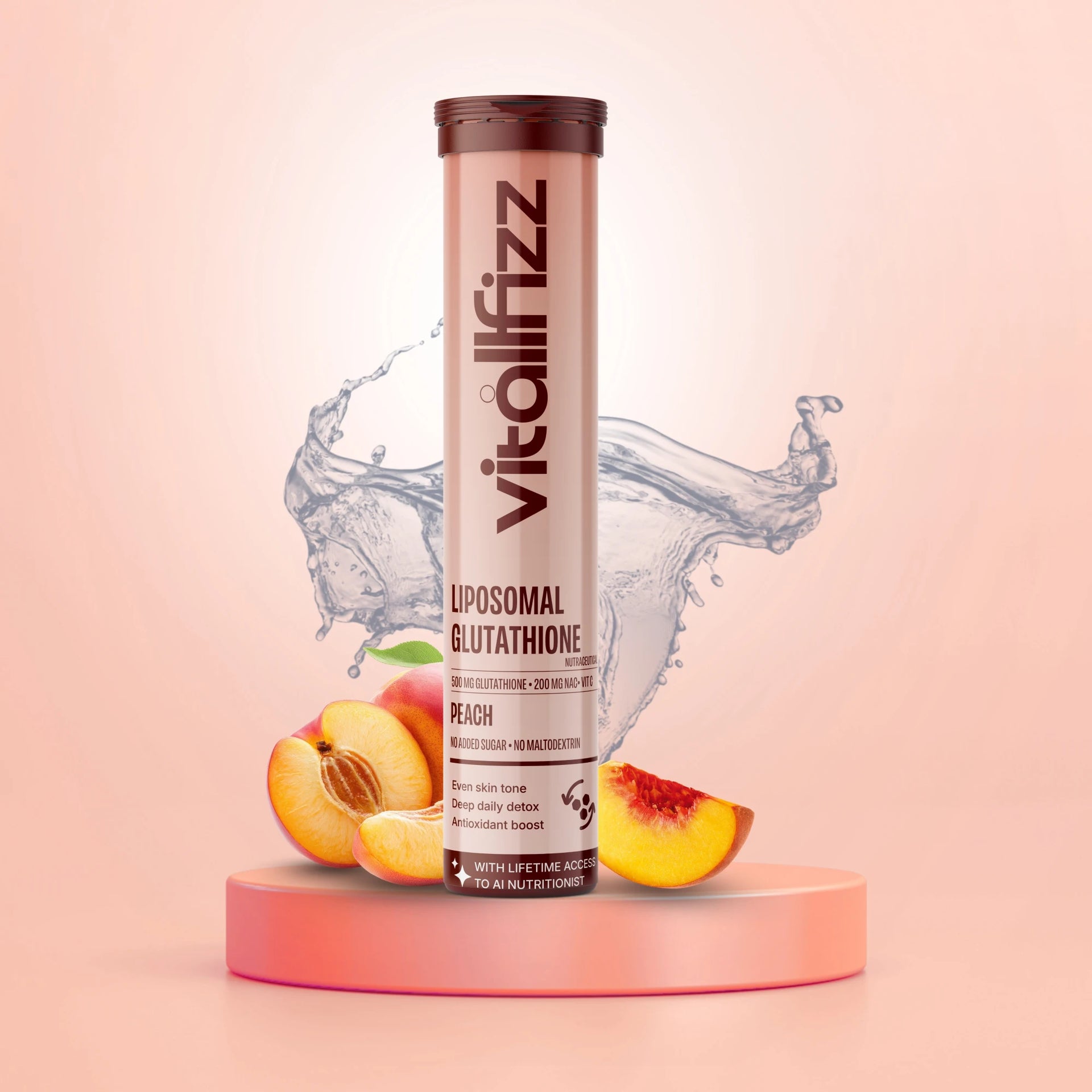 Vitallfizz Liposomal Glutathione | Antioxidant booster | Zero Sugar | vitallfizz Vitallfizz Liposomal Glutathione | Antioxidant booster | Zero Sugar | vitallfizz