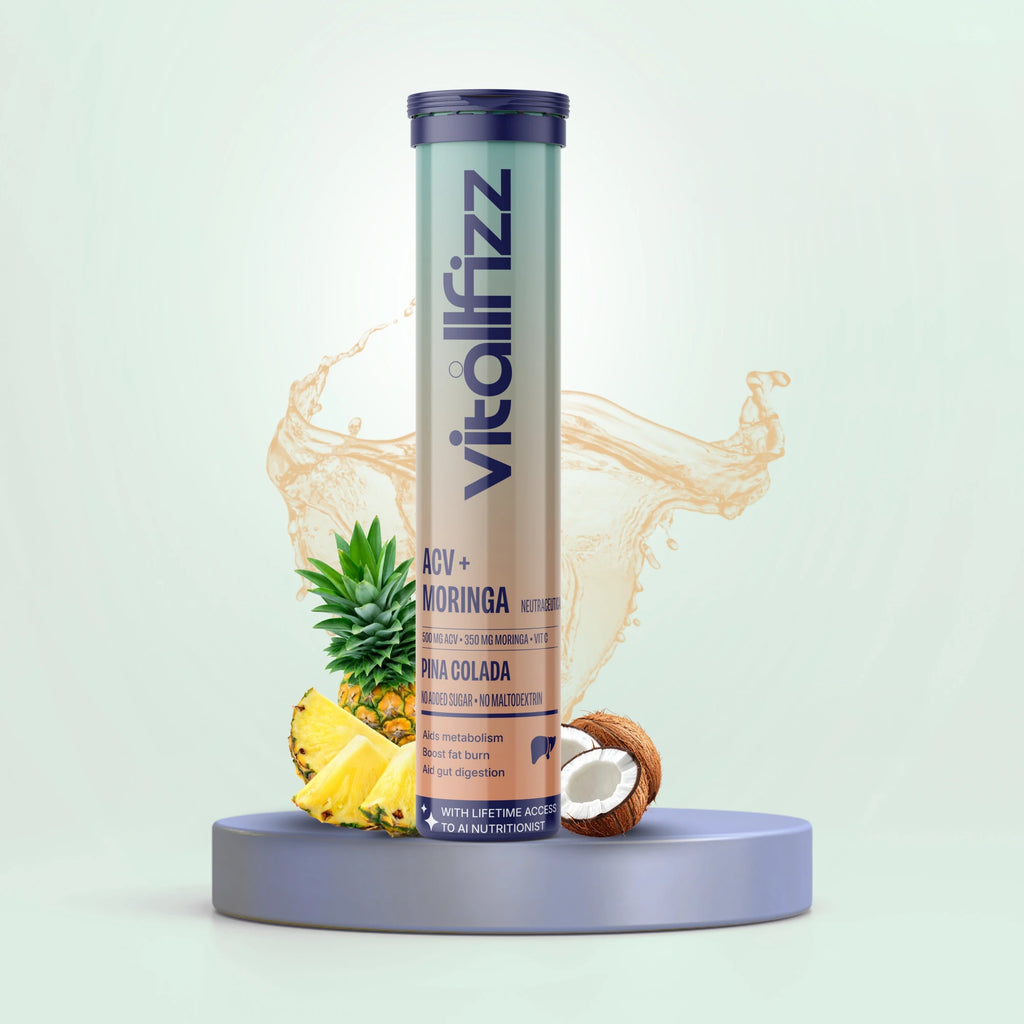 Vitallfizz Moringa ACV | Zero Sugar | Pina Colada