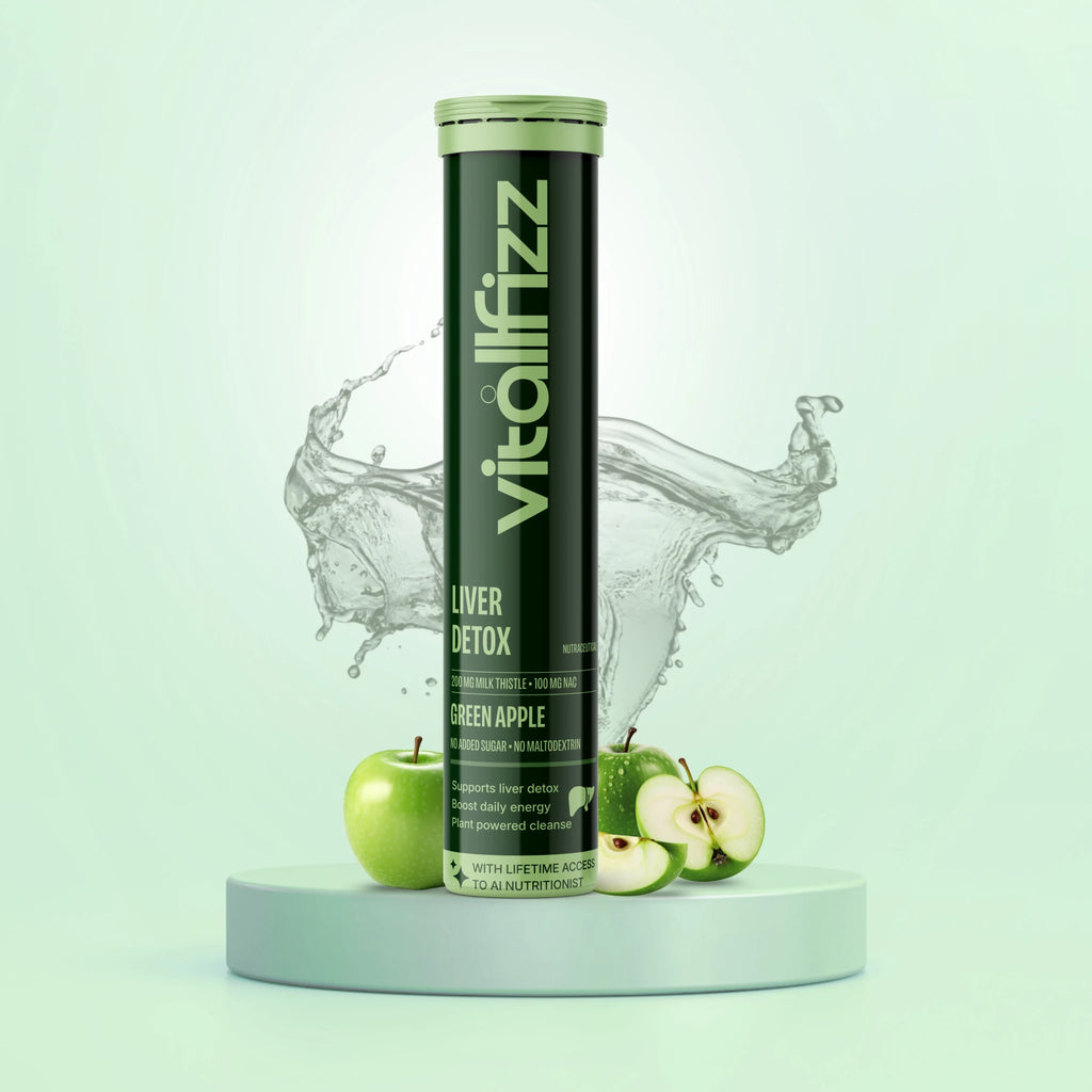 Vitallfizz Liver Detox | Zero Sugar | Green Apple