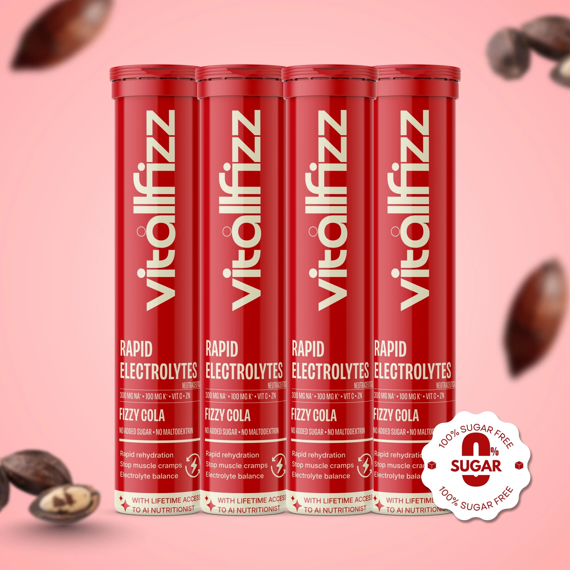 Vitallfizz Electrolytes | Zero Sugar | Fizzy Cola