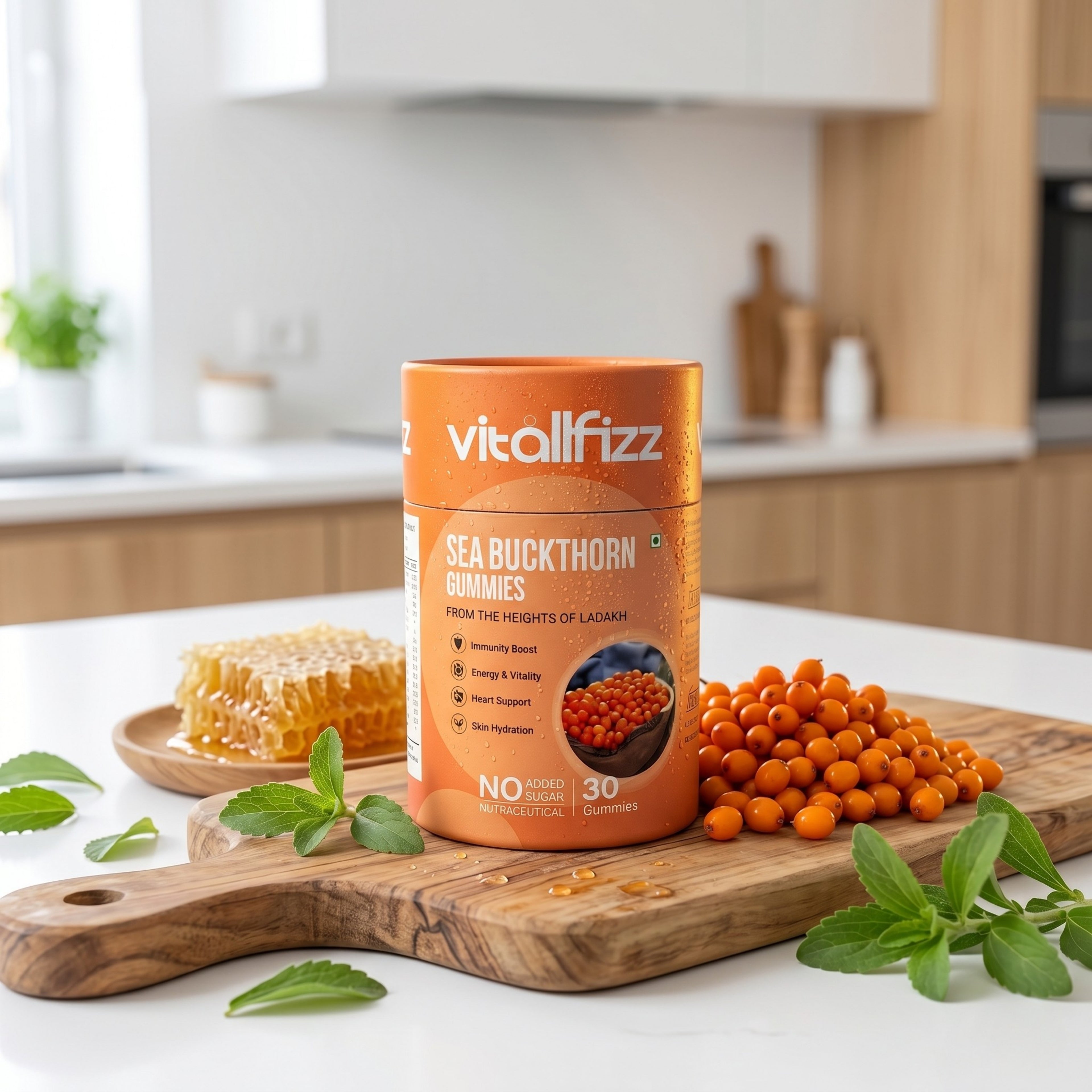 Vitalfizz Sea Buckthorn Gummies