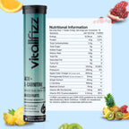 Vitallfizz ACV + L-Carnitine | Metabolism Booster | Zero Sugar | Mixed Fruits