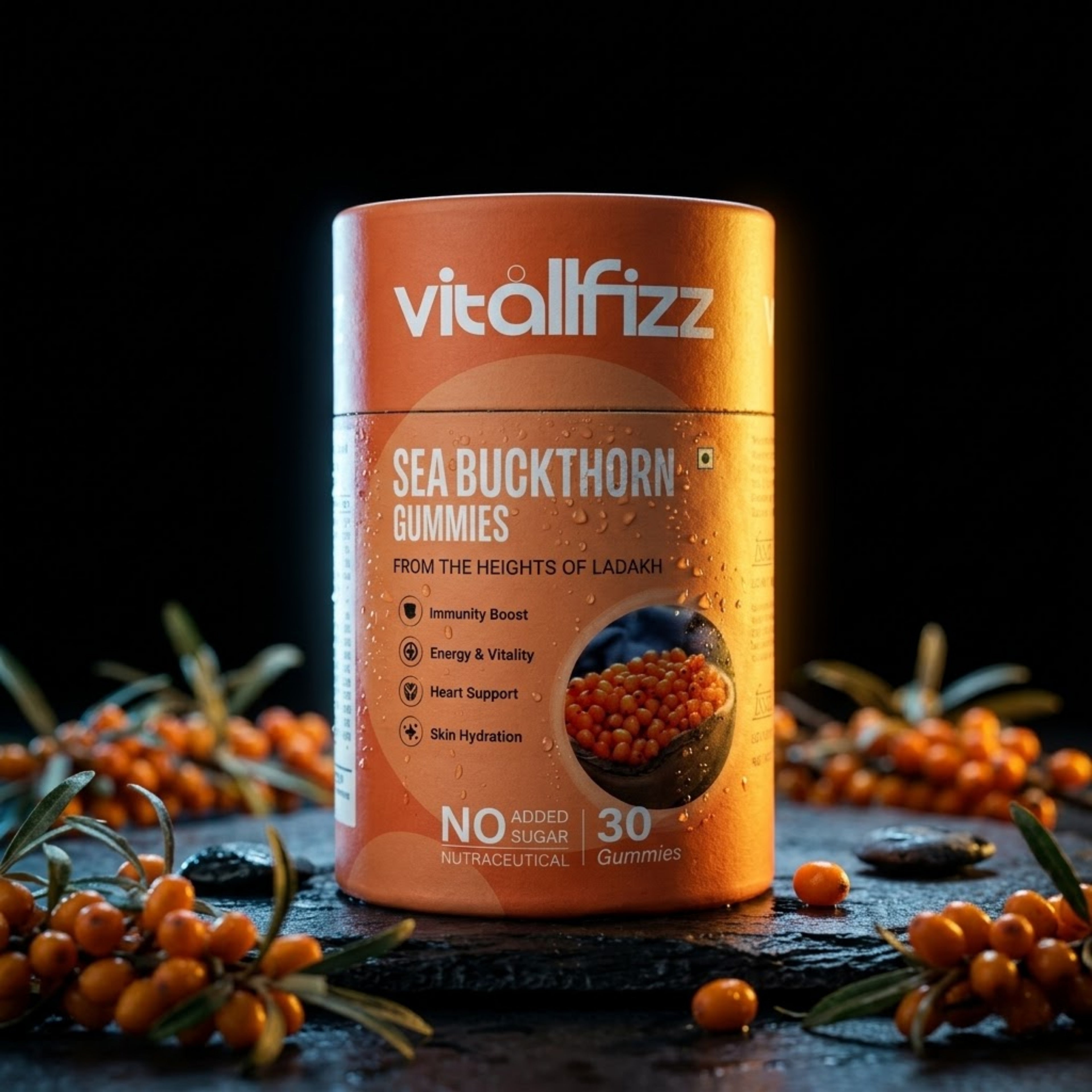 Vitalfizz Sea Buckthorn Gummies