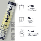 Vitallfizz Melatonin Wellness | Zero Sugar | Chamomile Honey Calm