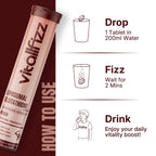 Vitallfizz Liposomal Glutathione | Antioxidant booster | Zero Sugar | Peach