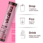 Vitallfizz Biotin | Zero Sugar | Strawberry
