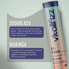 Vitallfizz Moringa ACV | Zero Sugar | Pina Colada