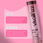 Vitallfizz Biotin | Zero Sugar | Strawberry